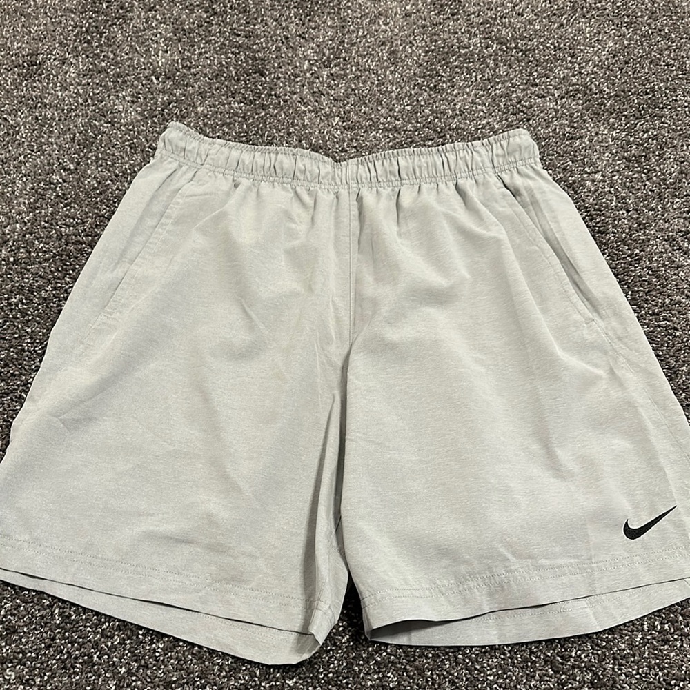 Men’s XL silver/grey nike shorts.